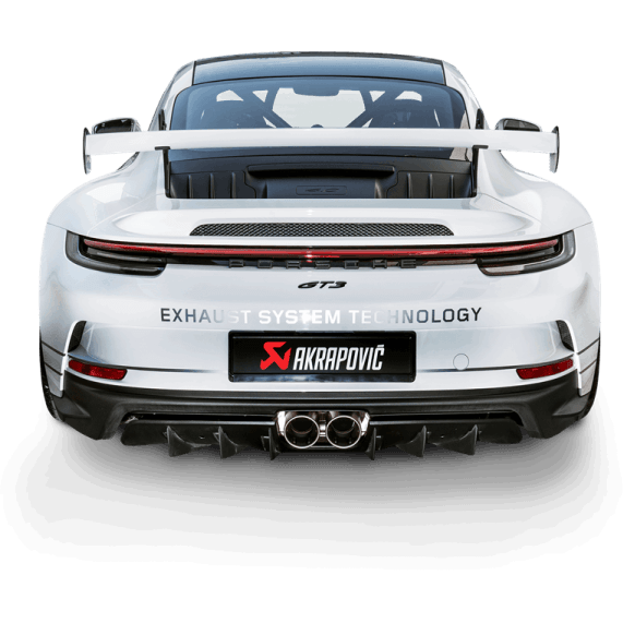 Akrapovic 21-22 Porsche 911 GT3 (992) Slip-On Race Line (Titanium) w/Titanium Tips Akrapovic Muffler