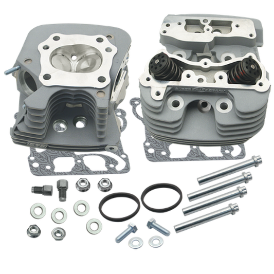 S&S Cycle 08-16 Touring Super Stock 89cc Cylinder Head Kit - Silver