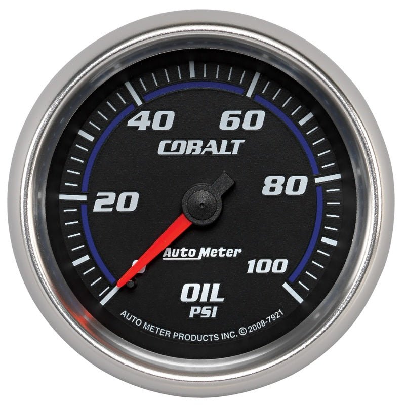 Autometer Cobalt 66mm 0-100 PSI Oil Pressure Gauge AutoMeter Gauges