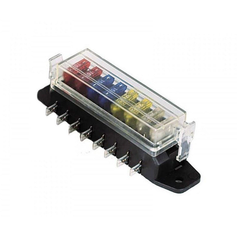 Hella 8-Way Lateral Single Fuse Box Hella Light Accessories and Wiring