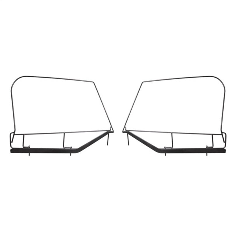 Rugged Ridge Upper Door Skin Frames 97-06 Jeep Wrangler Rugged Ridge Door Panels