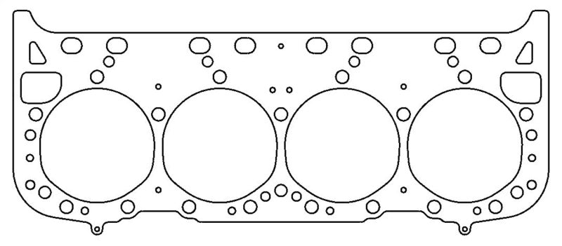 Cometic 92-96 GM LT1 Small Block 4.040 inch Bore .027 inch MLS Headgasket (w/Valve Pockets)