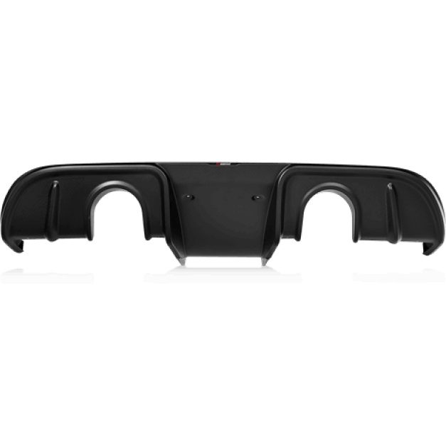 Akrapovic 2020+ Porsche Cayman GT4 (718) Rear Carbon Fiber Diffuser - Matte Akrapovic Diffusers