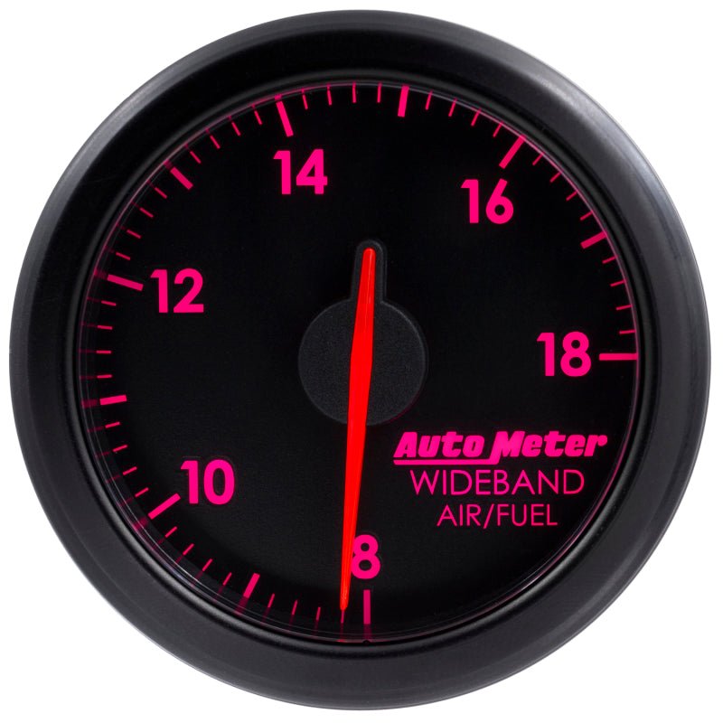 Autometer Airdrive 2-1/6in Wideband Air / Fuel Gauge 10:1-17:1 ARF Range - Black AutoMeter Gauges