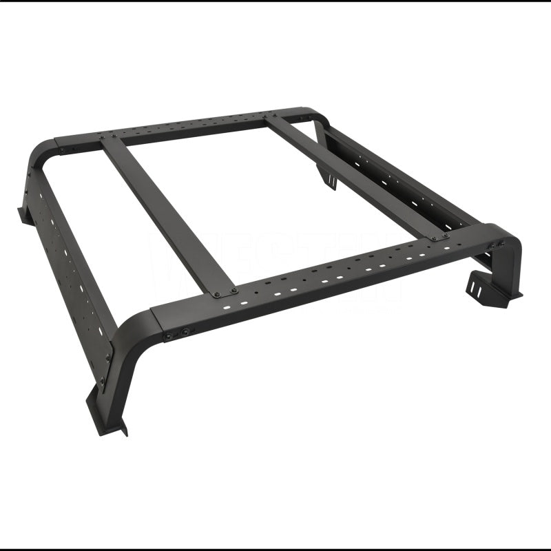 Westin 05-21 Toyota Tacoma 5ft Bed Overland Cargo Rack - Textured Black