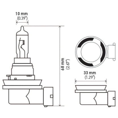 Hella Bulb H16 12V 19W Pgj193 Sb Hella Bulbs