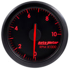 Autometer Airdrive 2-1/6in Tachometer Gauge 0-10K RMP - Black AutoMeter Gauges