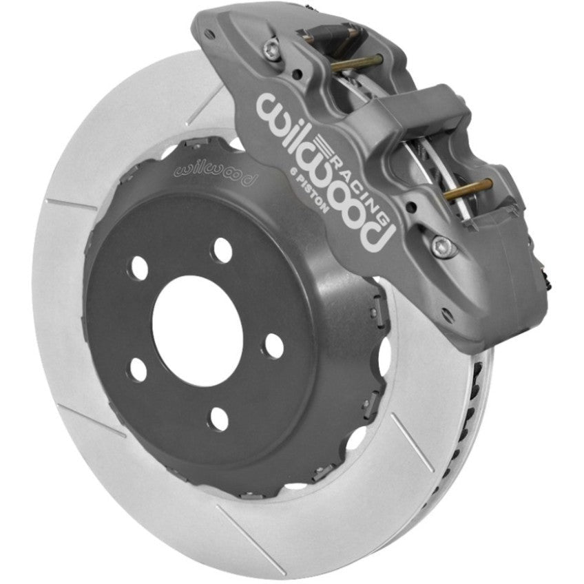 Wilwood 15-18 Ford Mustang Aero6 Front Big Brake Kit 14.00in Rotor (Race) Wilwood Big Brake Kits