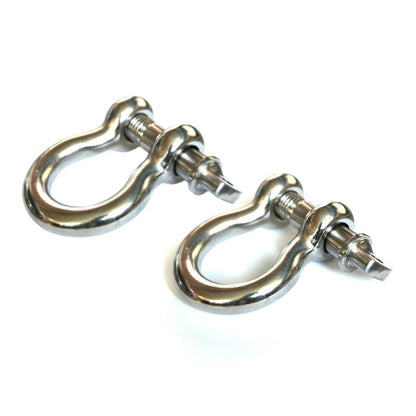 Rugged Ridge Stainless Steel 3/4in D-Shackles Rugged Ridge Shackle Kits