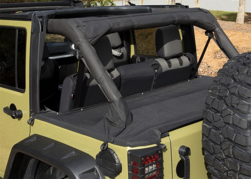 Rugged Ridge Tonneau Cover 07-18 Jeep Wrangler JKU 4 Door Rugged Ridge Tonneau Covers - Hard Fold