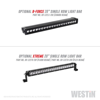 Westin 15-19 Chevrolet Silverado 2500/3500 Pro-Mod Front Bumper - Textured Black