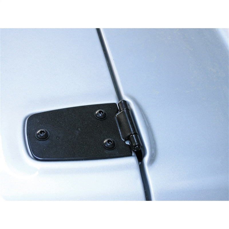 Rugged Ridge 76-95 Jeep CJ / Jeep Wrangler Black Hood Hinges Rugged Ridge Hood Struts