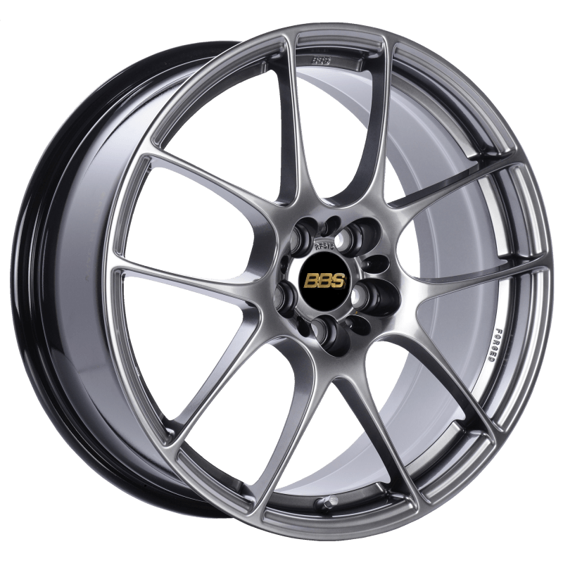 BBS RF 18x8 5x114.3 ET43 Diamond Black Wheel -82mm PFS/Clip Required BBS Wheels - Forged