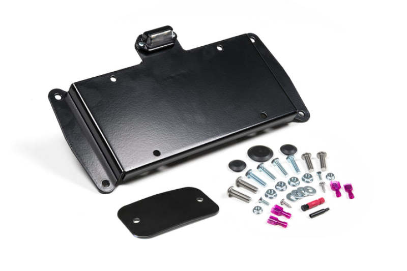 JKS Manufacturing 07-16 Jeep Wrangler JK License Plate Relocation Kit