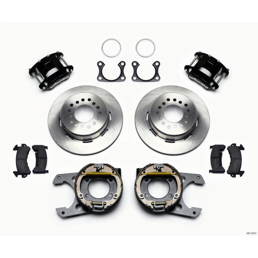 Wilwood D154 P/S Park Brake Kit Big Ford 2.36in Offset Wilwood Big Brake Kits