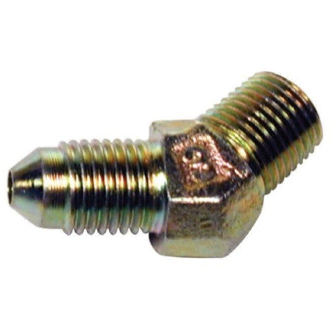 Wilwood Inlet Fitting - 1/8-27 NPT to -3 (45) Wilwood Brake Hardware