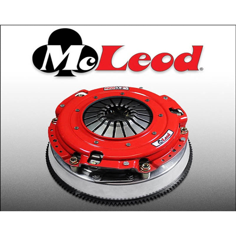 McLeod RXT Street Twin Aluminum LS Eng 1-1/8 X 26 Spl Brz Facing 6 Bolt Crank 168 McLeod Racing Clutch Kits - Multi