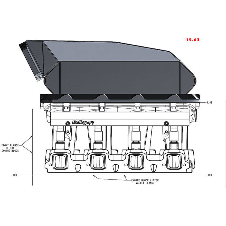 Shearer Fabrications Low Profile HiRam Cooler, 1800hp Shearer Fabrications Intercooler