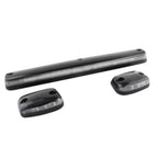 xTune Chevy Silverado 07-13 Amber LED Cab Roof Lights Clear ACC-LED-CS07-CR-C