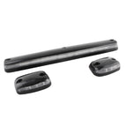 xTune Chevy Silverado 07-13 Amber LED Cab Roof Lights Clear ACC-LED-CS07-CR-C