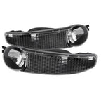 xTune GMC Sierra Denali 00-06 Bumper Lights Black CBL-GD00-BK