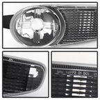 xTune GMC Sierra Denali 00-06 Bumper Lights Black CBL-GD00-BK