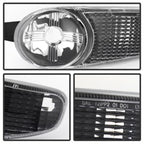 xTune GMC Sierra Denali 00-06 Bumper Lights Black CBL-GD00-BK
