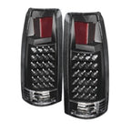 xTune Yukon Denali 99-00 LED Tail Lights Black ALT-JH-CCK88-LED-BK