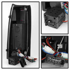 xTune Yukon Denali 99-00 LED Tail Lights Black ALT-JH-CCK88-LED-BK