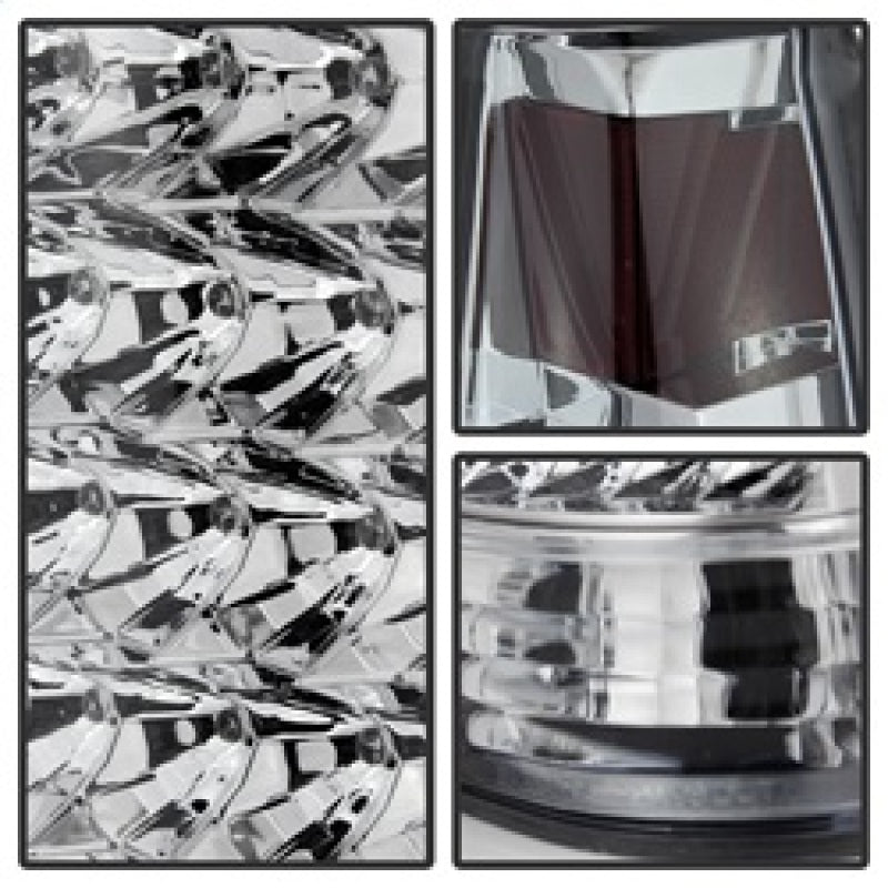 xTune Yukon Denali 99-00 LED Tail Lights Chrome ALT-JH-CCK88-LED-C