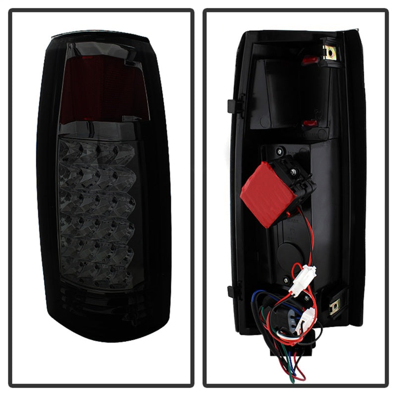 xTune Yukon Denali 99-00 LED Tail Lights w/ 3rd LED Brake Light Smoked ALT-JH-CCK88-LED-SET-SM