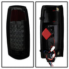 xTune Yukon Denali 99-00 LED Tail Lights w/ 3rd LED Brake Light Smoked ALT-JH-CCK88-LED-SET-SM