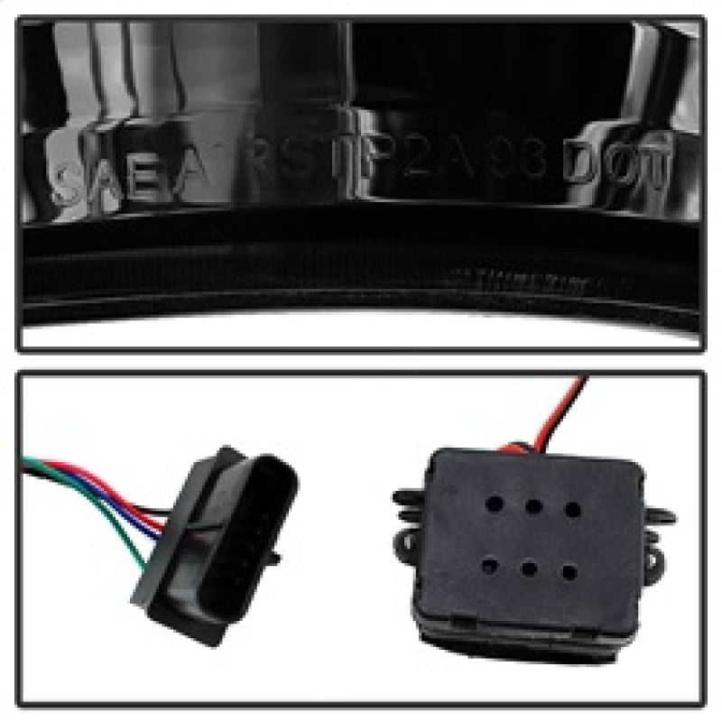 xTune Yukon Denali 99-00 LED Tail Lights w/ 3rd LED Brake Light Smoked ALT-JH-CCK88-LED-SET-SM