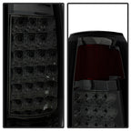 xTune Yukon Denali 99-00 LED Tail Lights w/ 3rd LED Brake Light Smoked ALT-JH-CCK88-LED-SET-SM